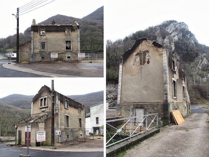 [Destruction de la maison d'écluse n° 44]